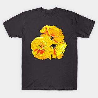 orange double tulip T-Shirt